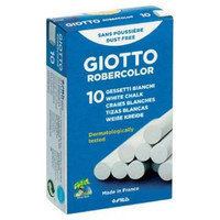 GIOTTO C.10 tizas Robercolor blanco